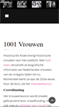 Mobile Screenshot of 1001-vrouwen.nl